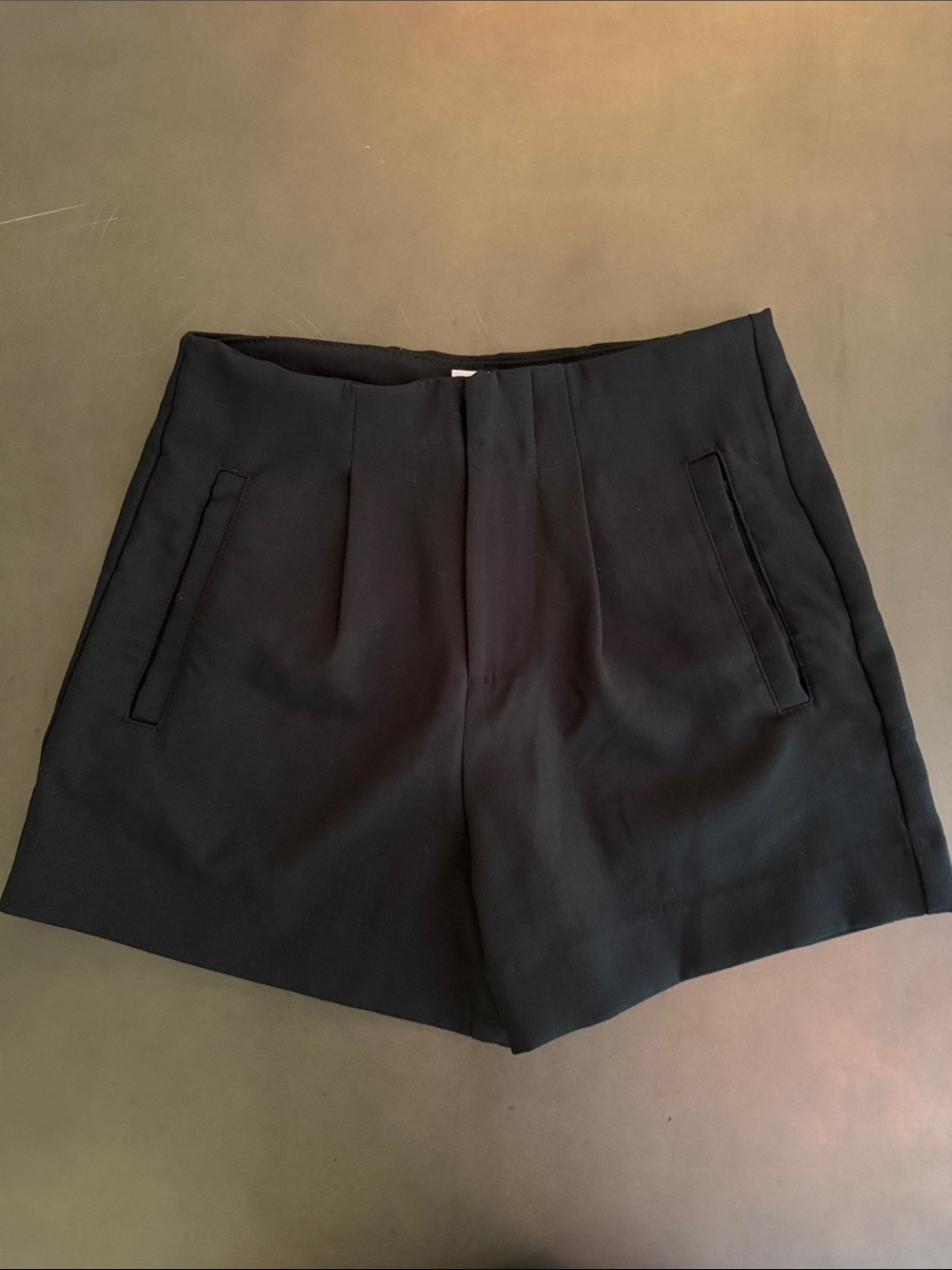 a new day Black High-Waist Tailored Shorts